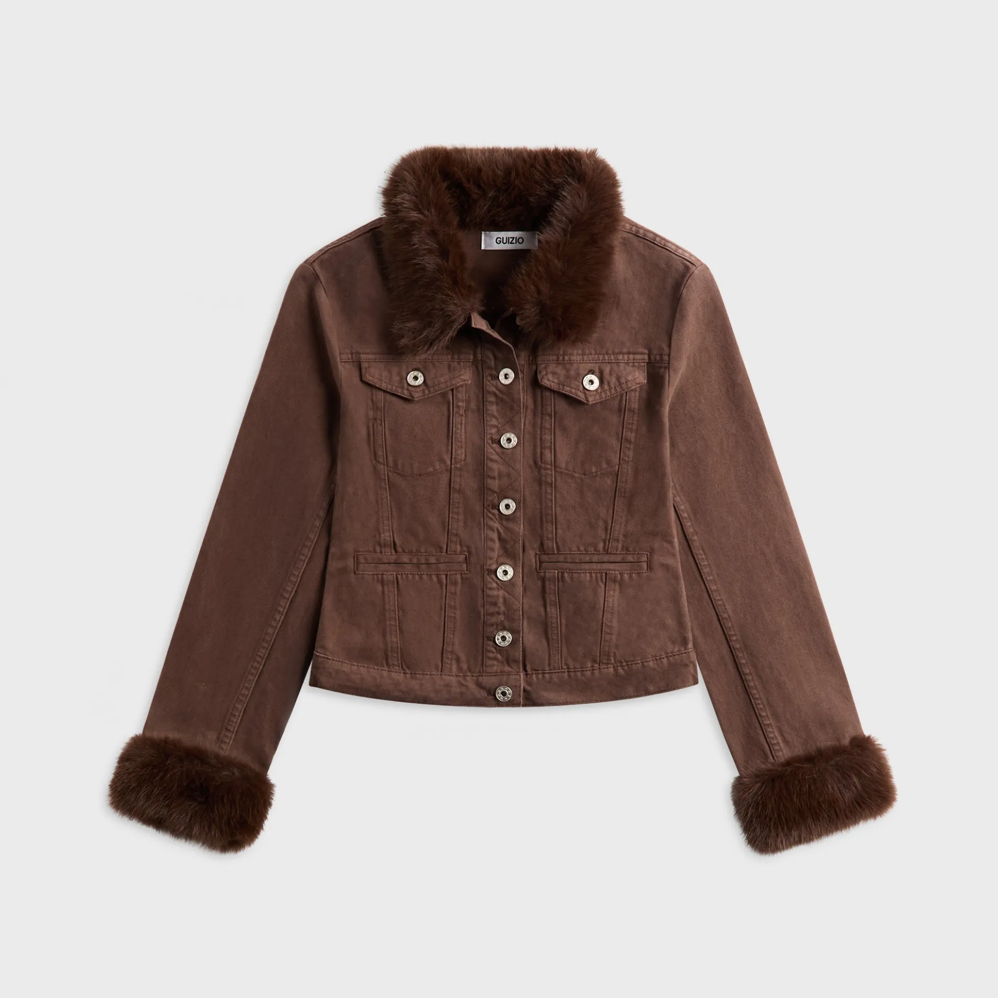 Veste en fausse fourrure Ares
