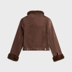 Veste en fausse fourrure Ares