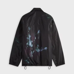 Veste en nylon déperlant à imprimé floral
