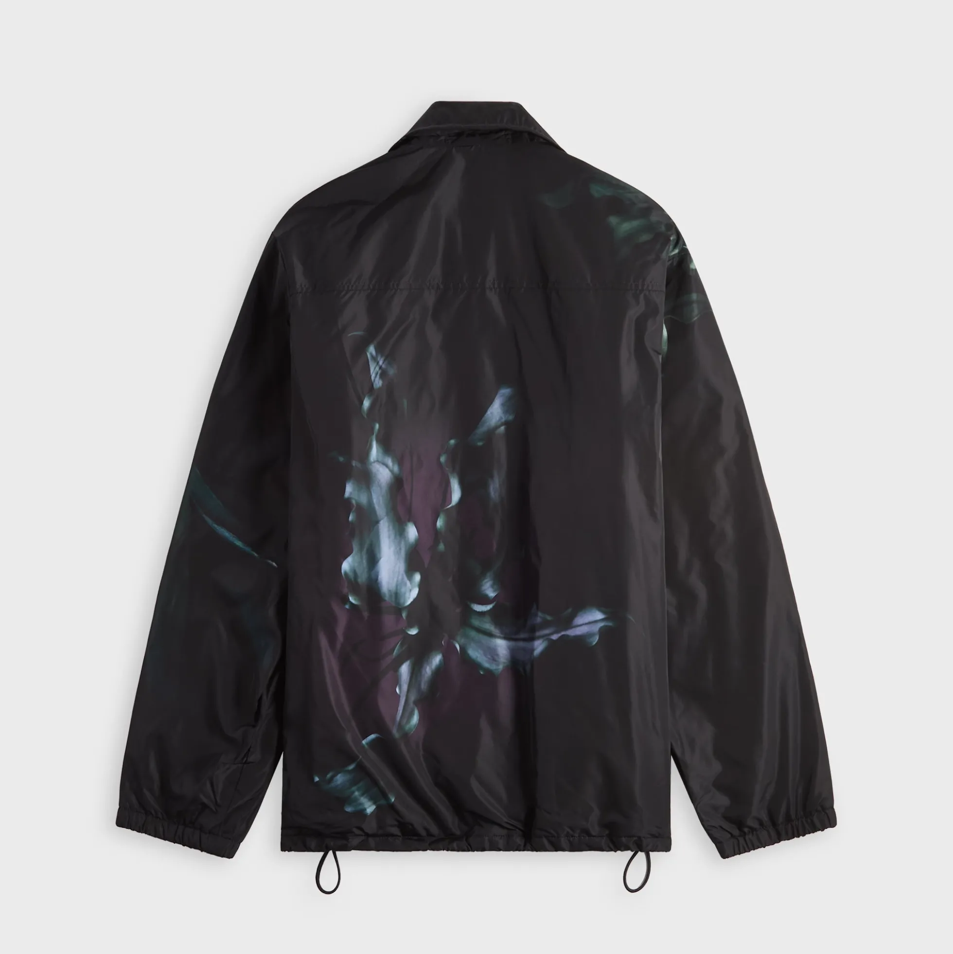 Veste en nylon déperlant à imprimé floral