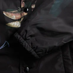 Veste en nylon déperlant à imprimé floral