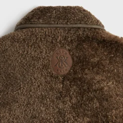 Veste en peau lainée Kith Archer
