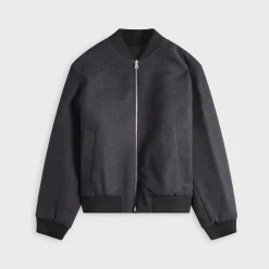 Veste en sergé de coton brossé