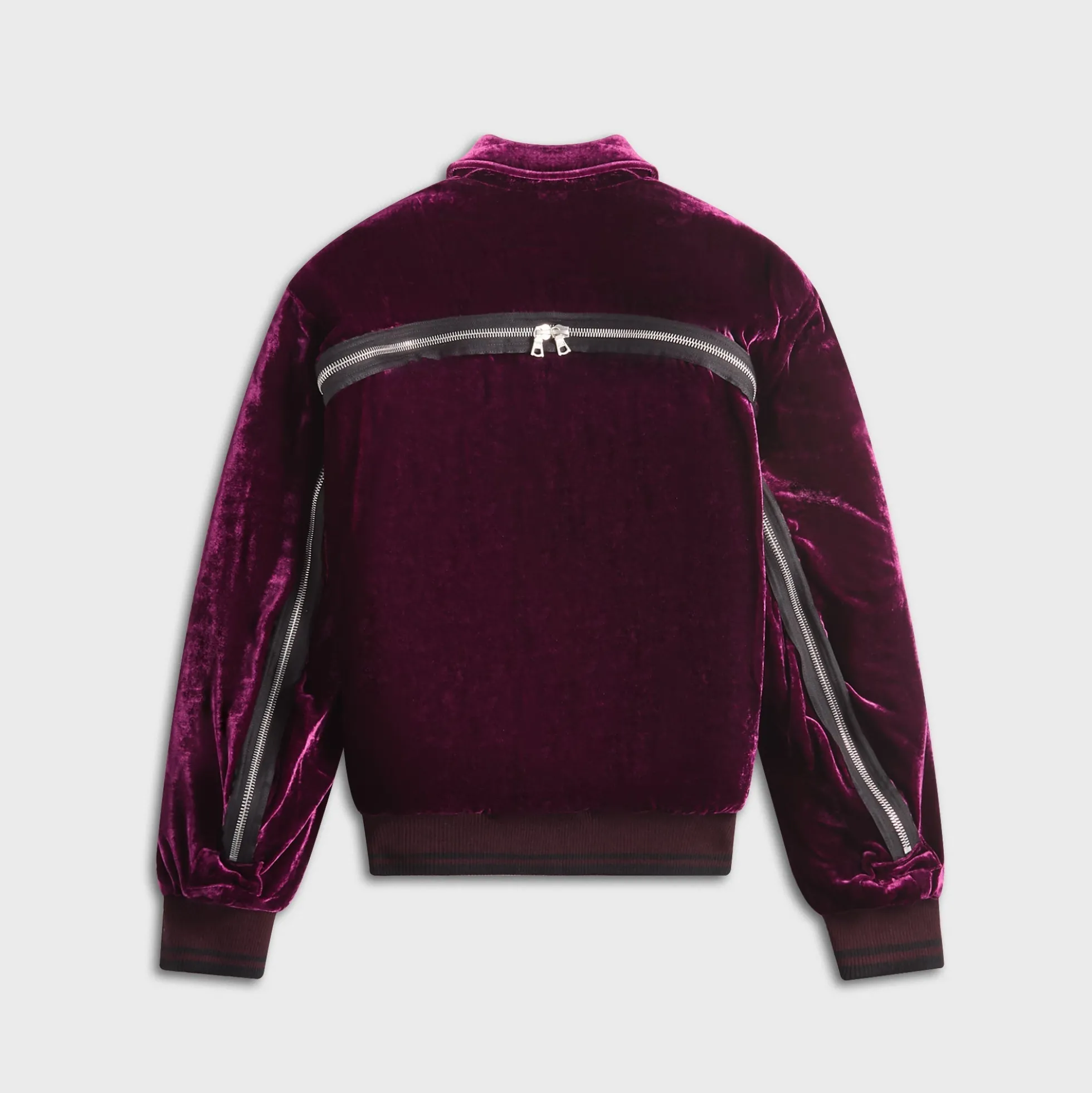 Veste Fluide En Viscose Et Soie Velours