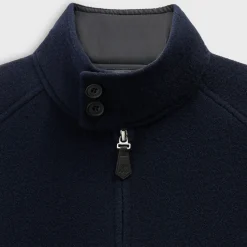 Veste Harrington en laine double face Kith