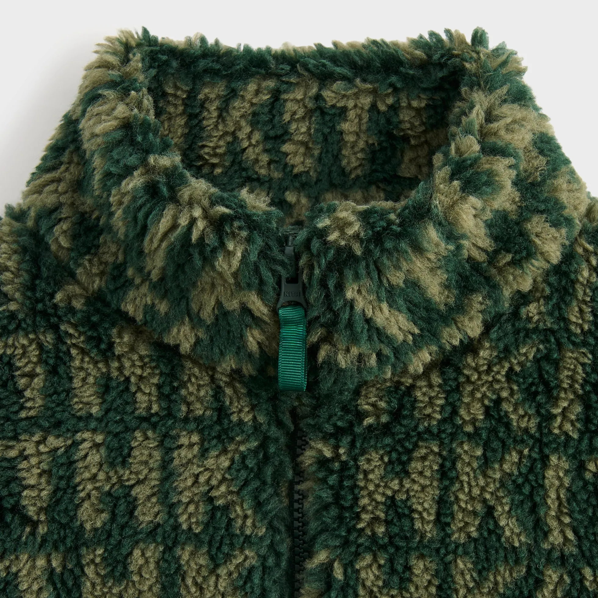 Veste Kith Kids Monogram Sherpa