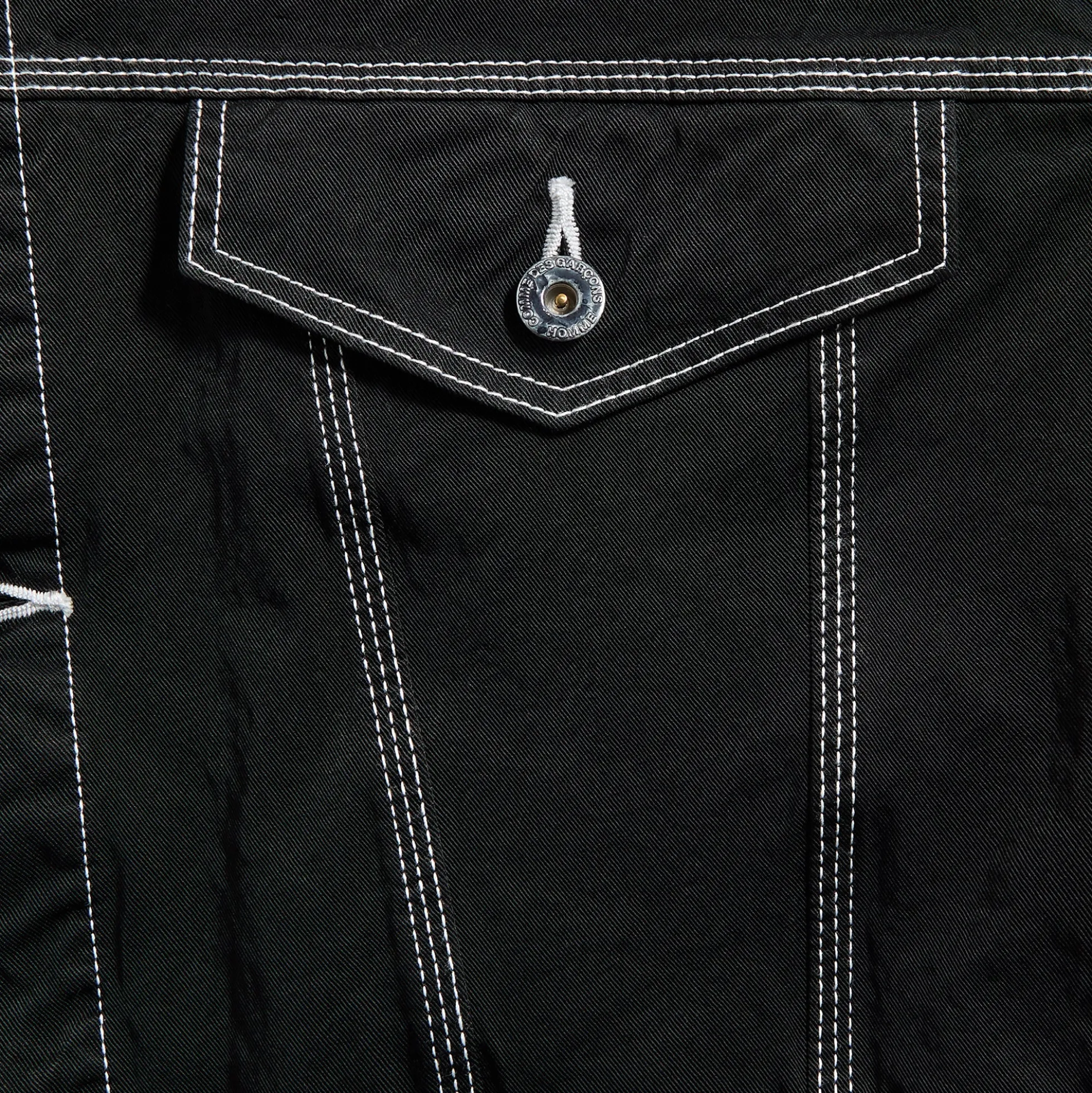 Veste trucker Top Stitch