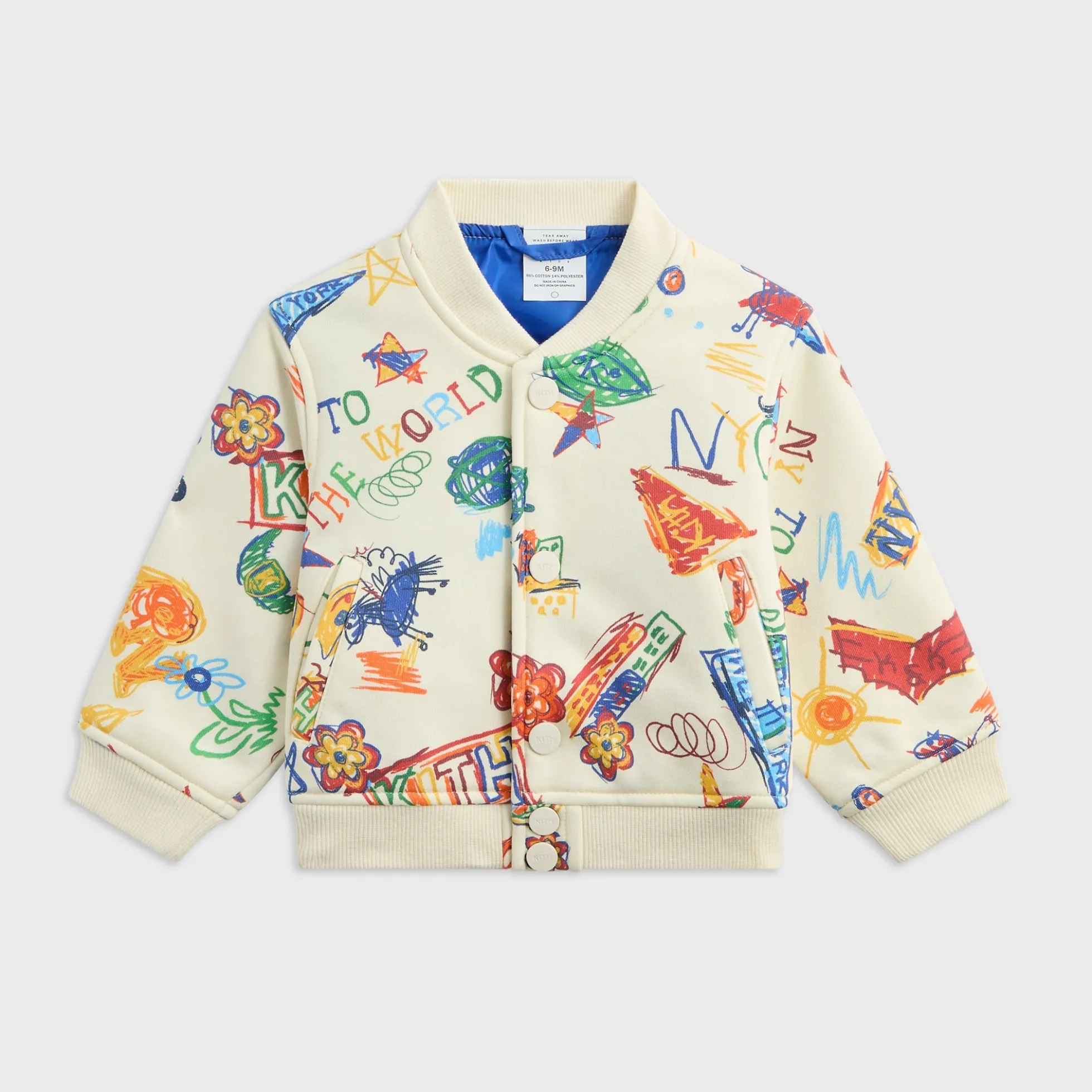 Veste universitaire Kith Baby NY Sketchbook