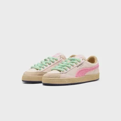 x NAHMIAS Suede Crochet